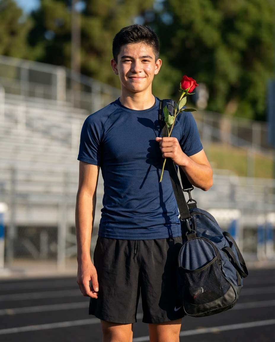 sports meets florals photo