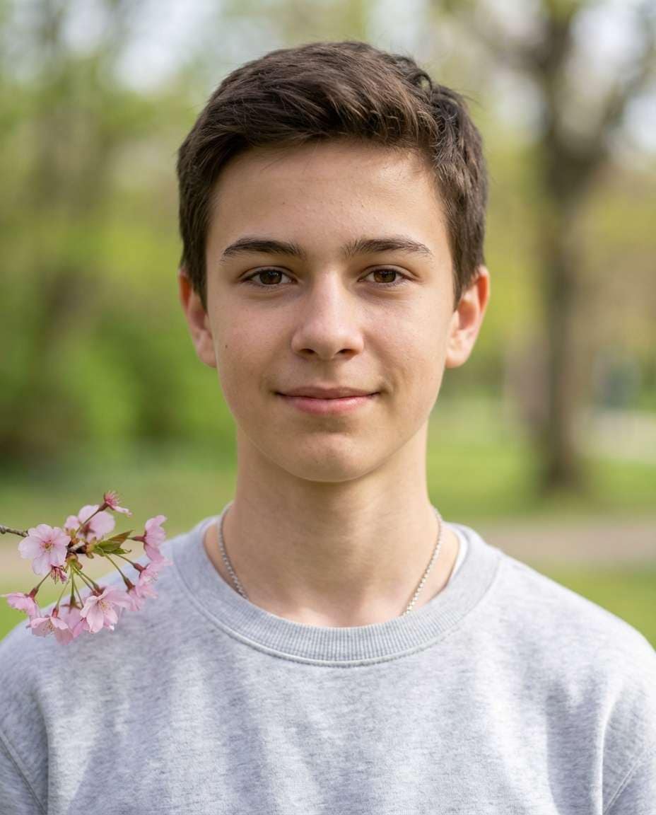 soft headshot blossom photo