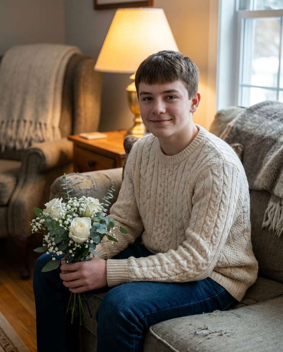 winter indoor florals photo