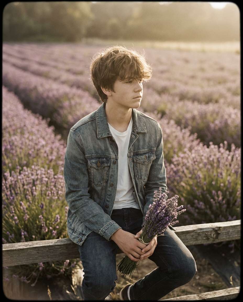 vintage film florals photo