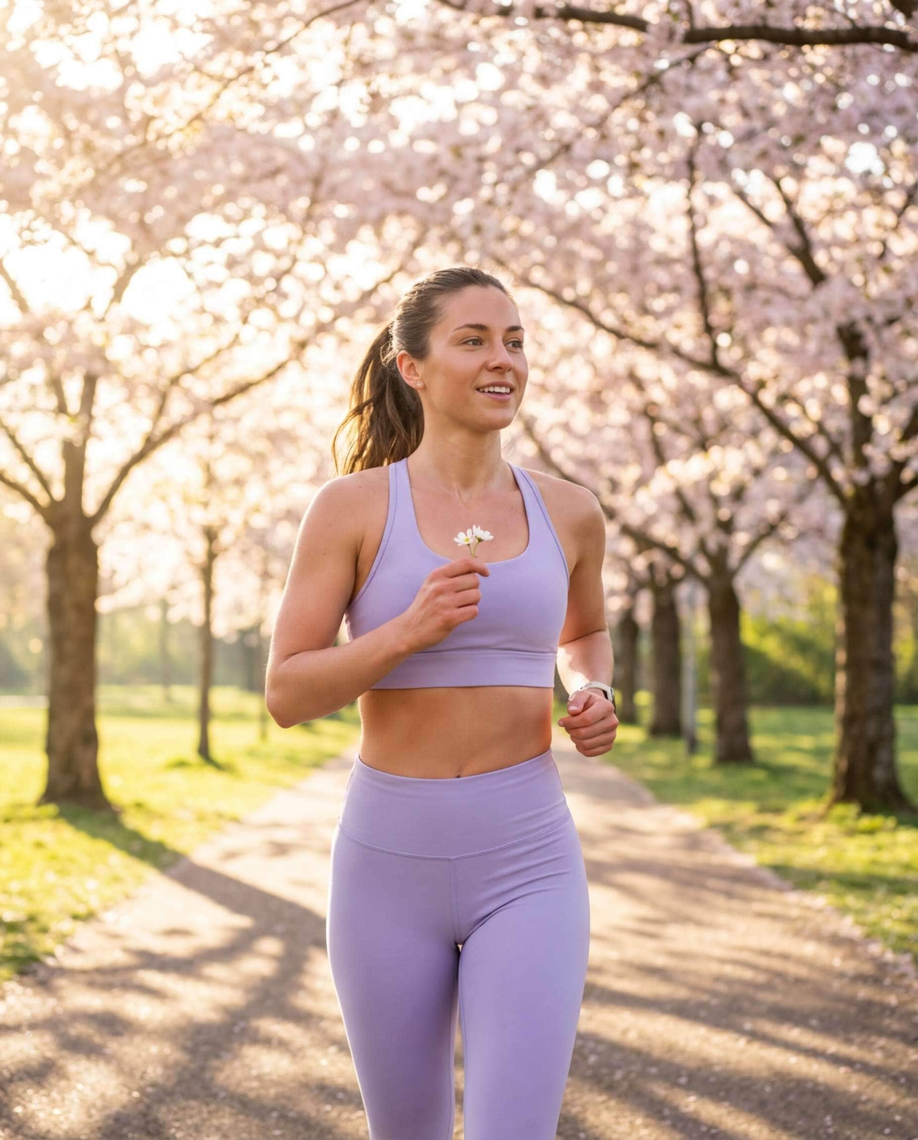 fitness floral path photo