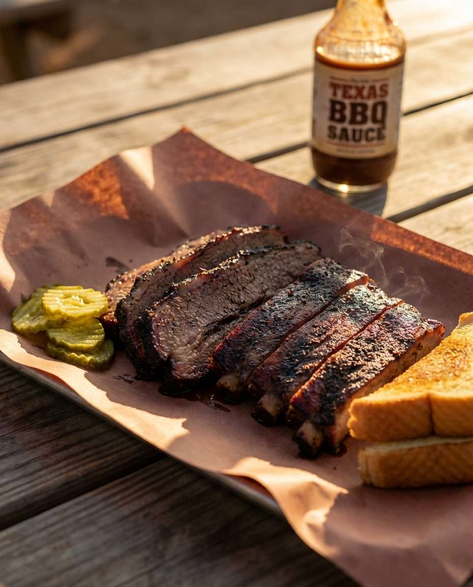 bbq platter smoke photo