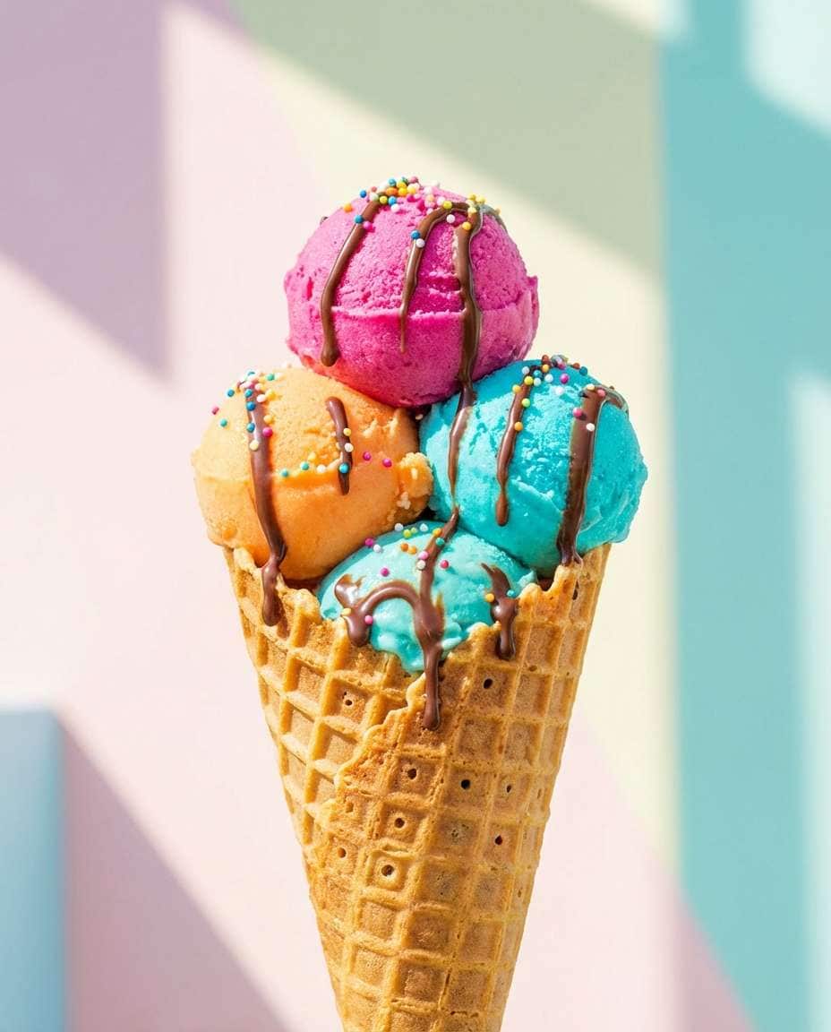 gelato color pop photo