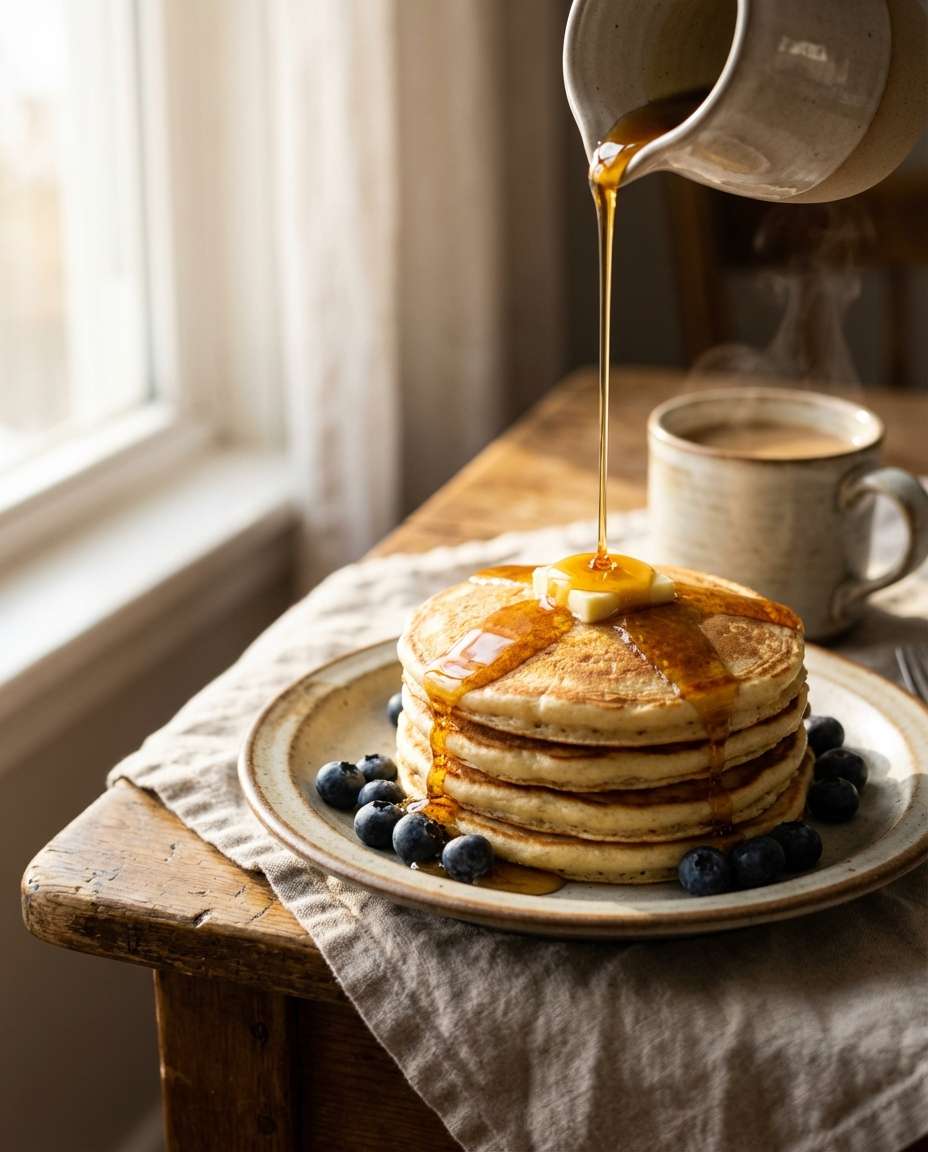 pancake syrup drip photo