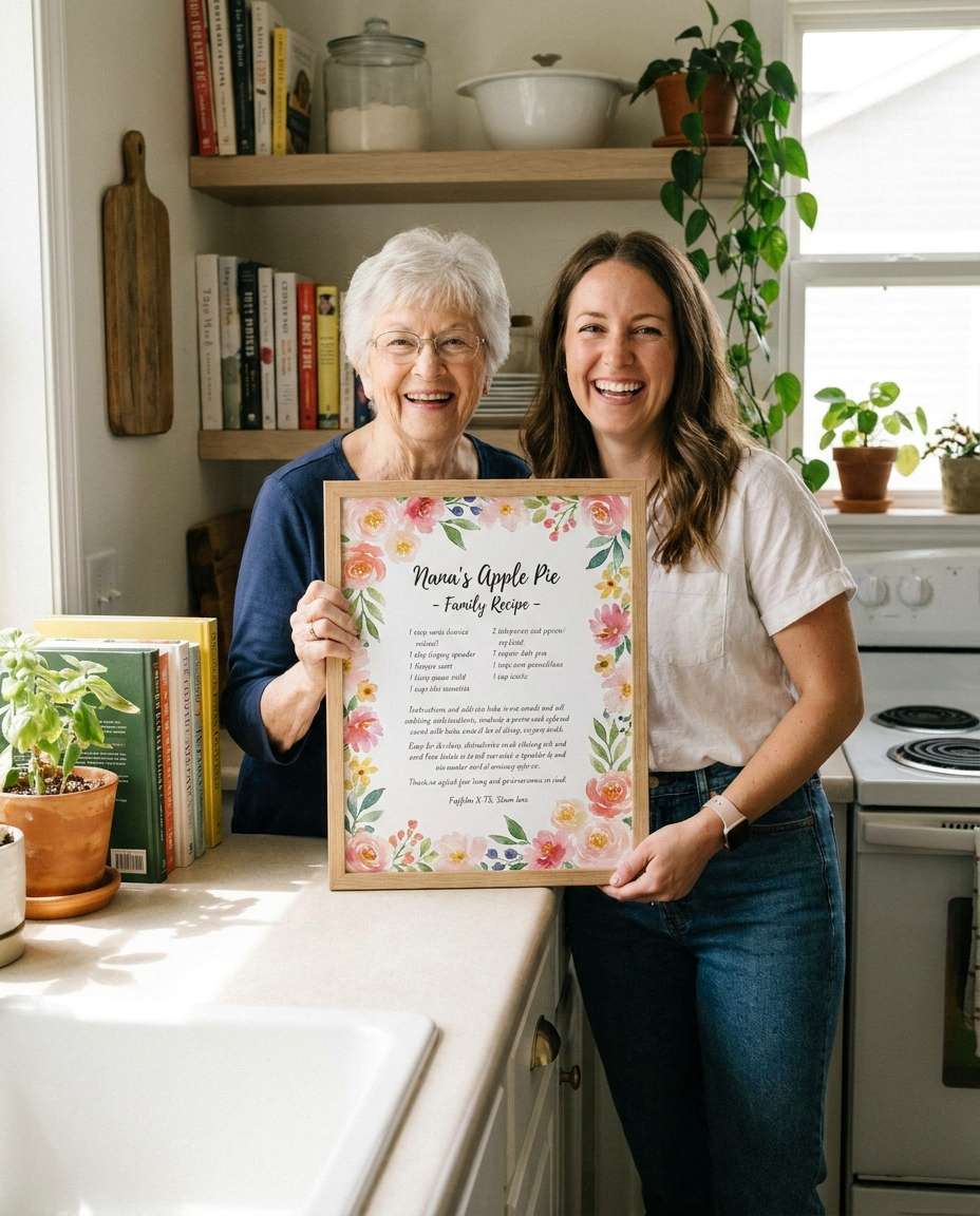 family recipe heirloom photo