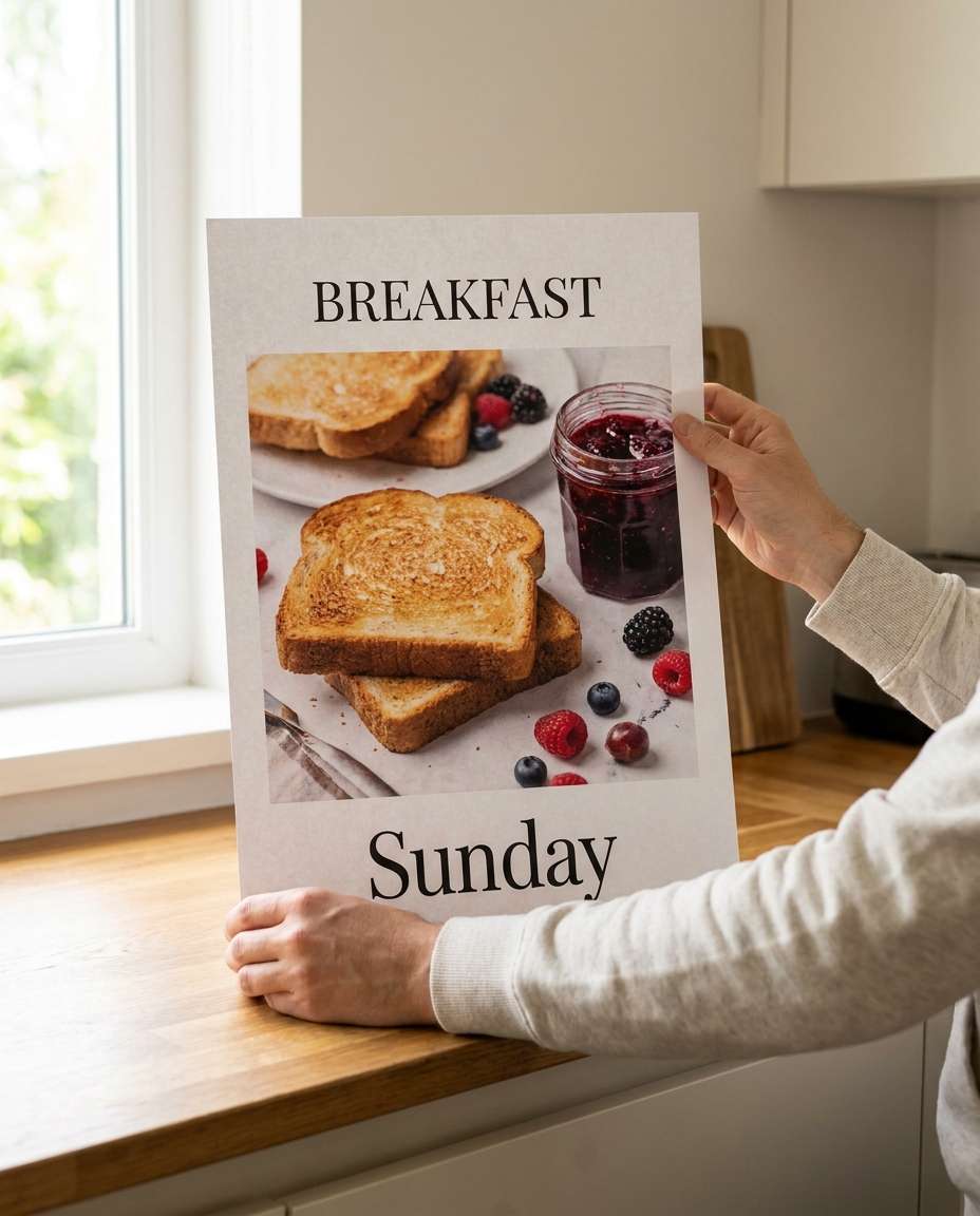 toast and jam moment photo