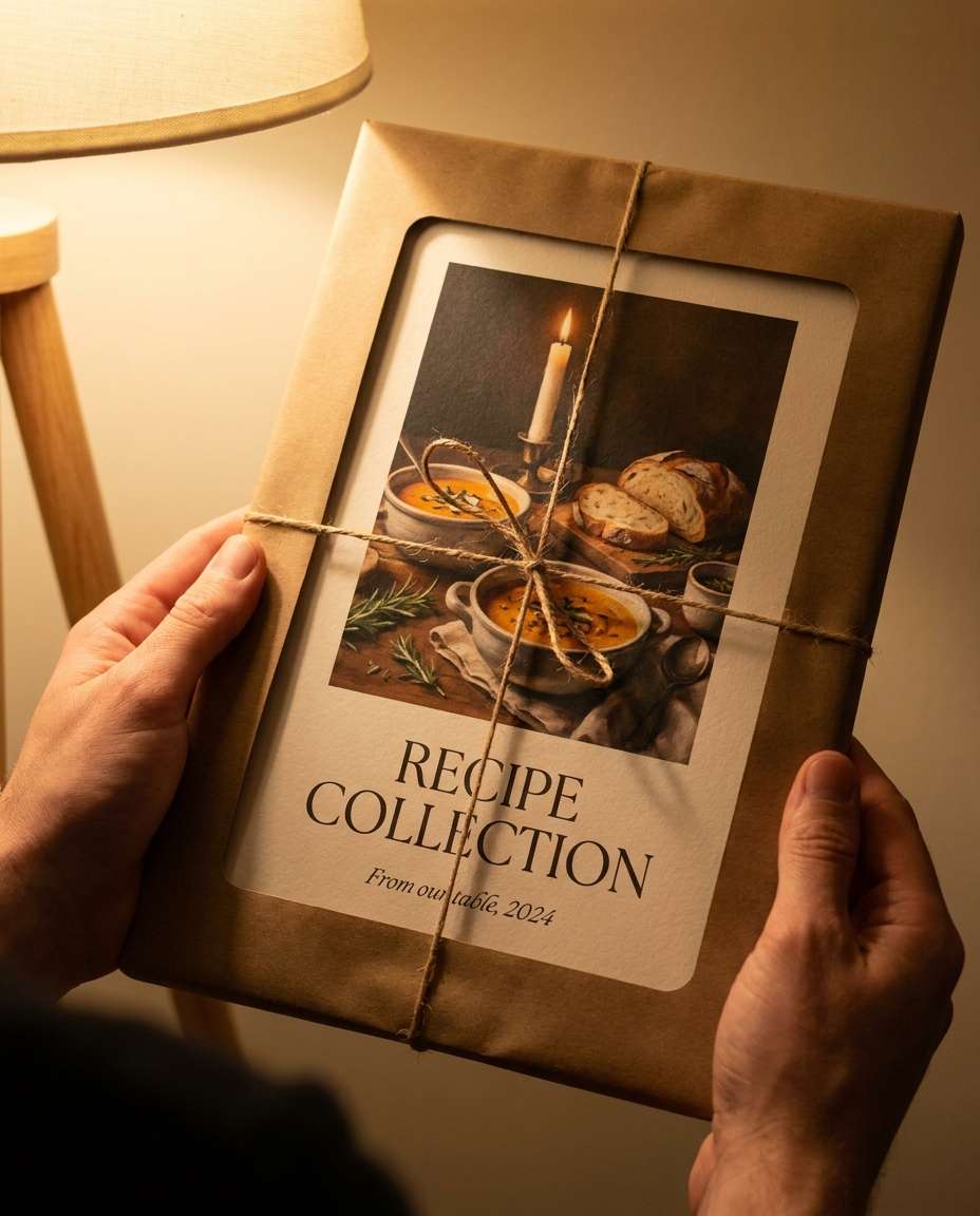 gifted recipe print photo