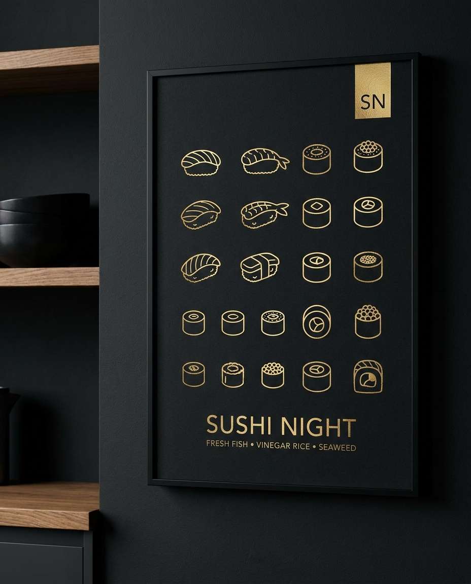 sushi night photo