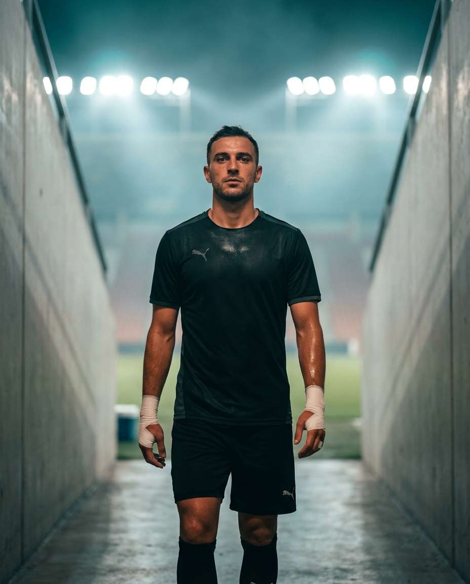 tunnel walk cinematic photo