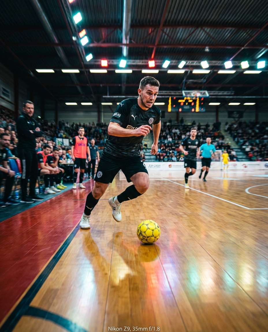 indoor futsal speed photo