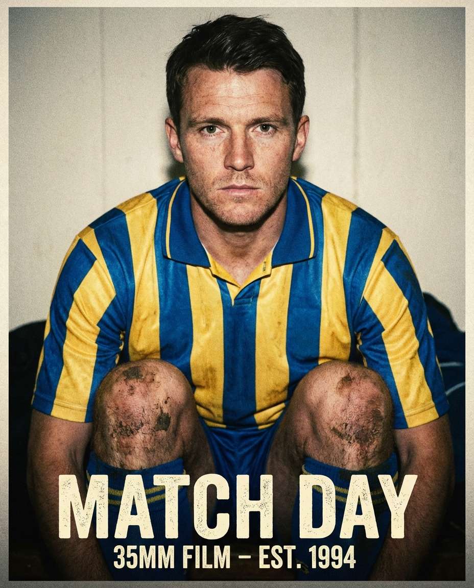 retro 90s film look photo