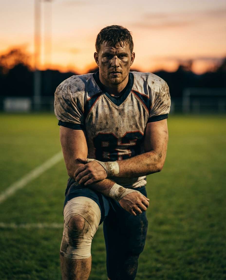 injury tape comeback photo