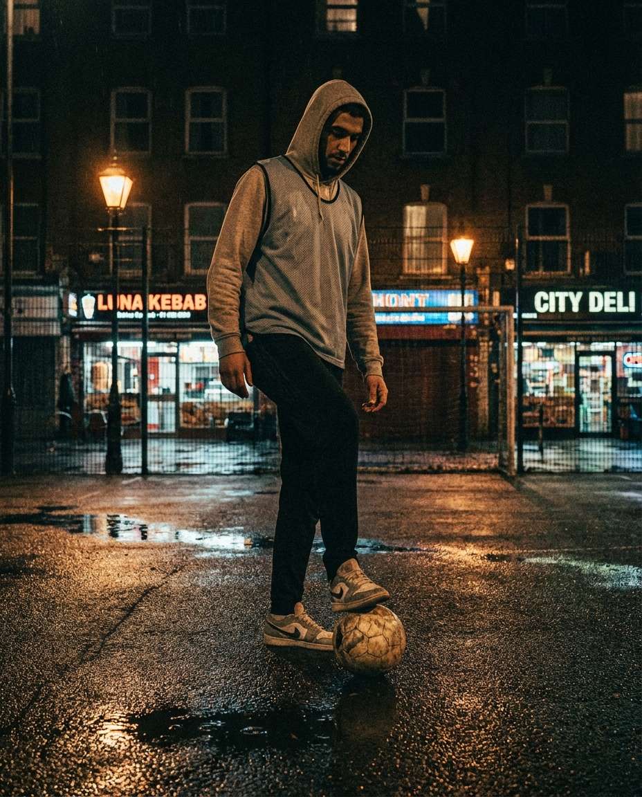 street pitch night photo