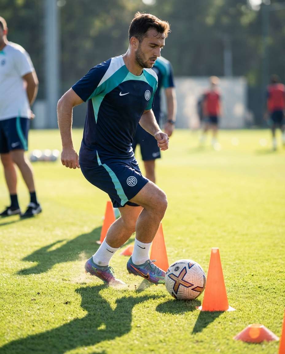 precision dribbling drill photo