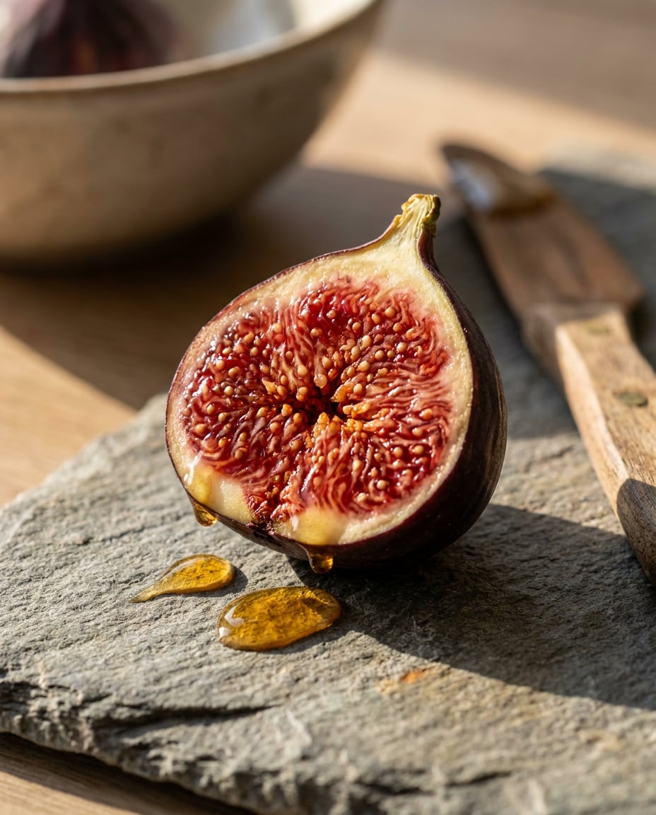 fig cut texture photo