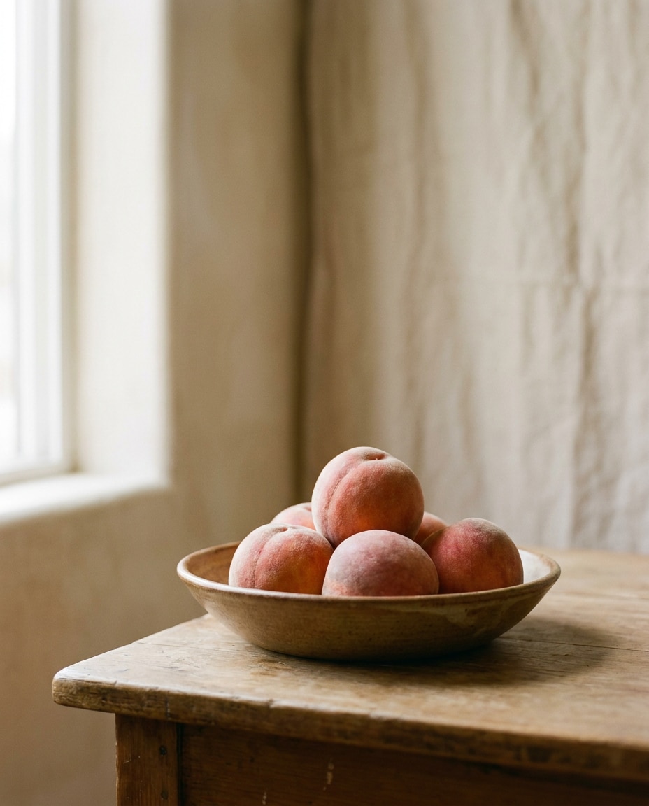 peaches in cream light photo