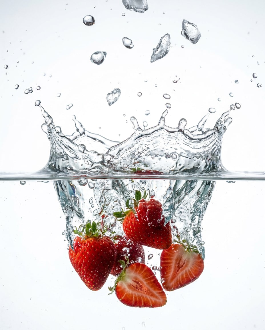 strawberry splash freeze photo