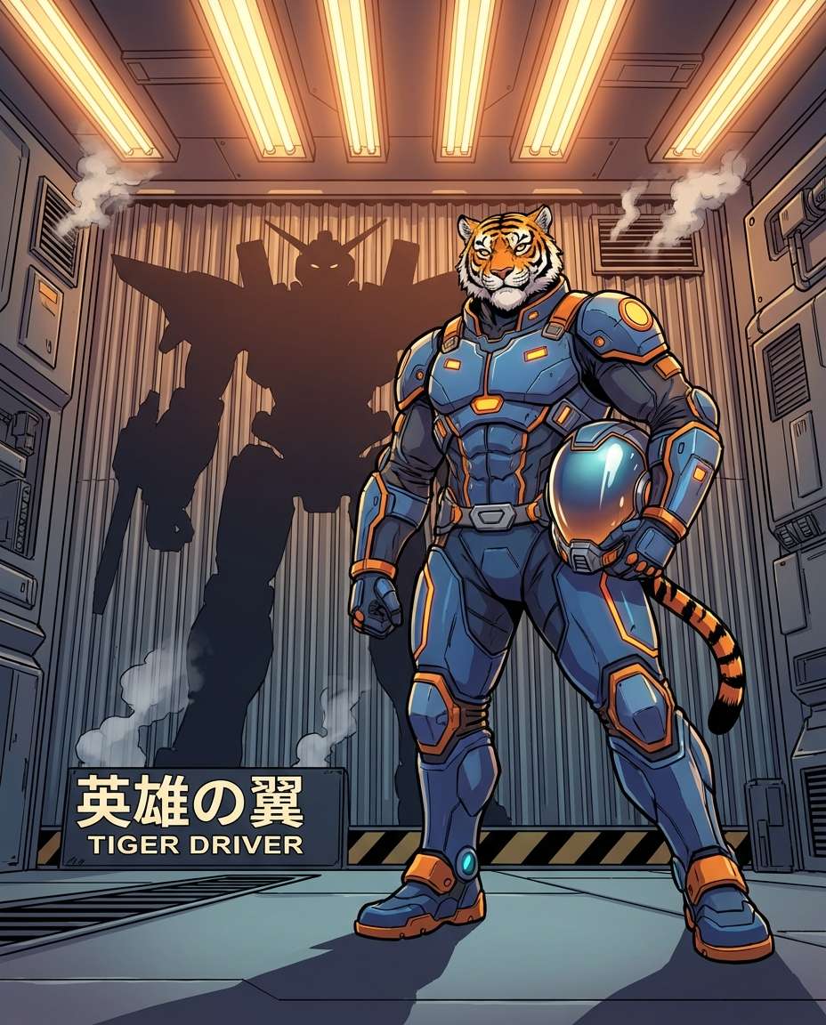 mecha pilot suit photo