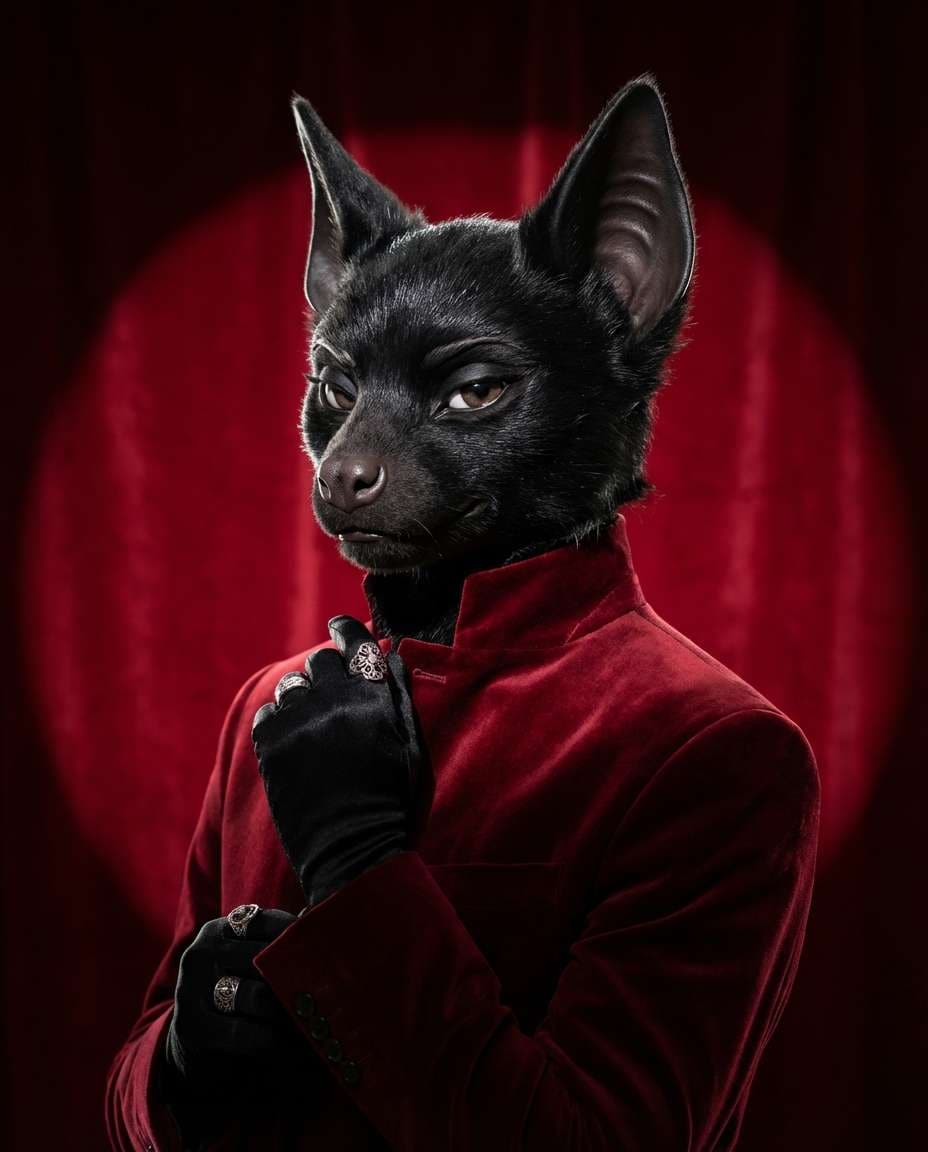 goth velvet glam photo