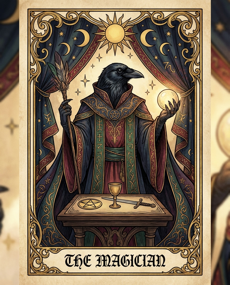 tarot card design photo