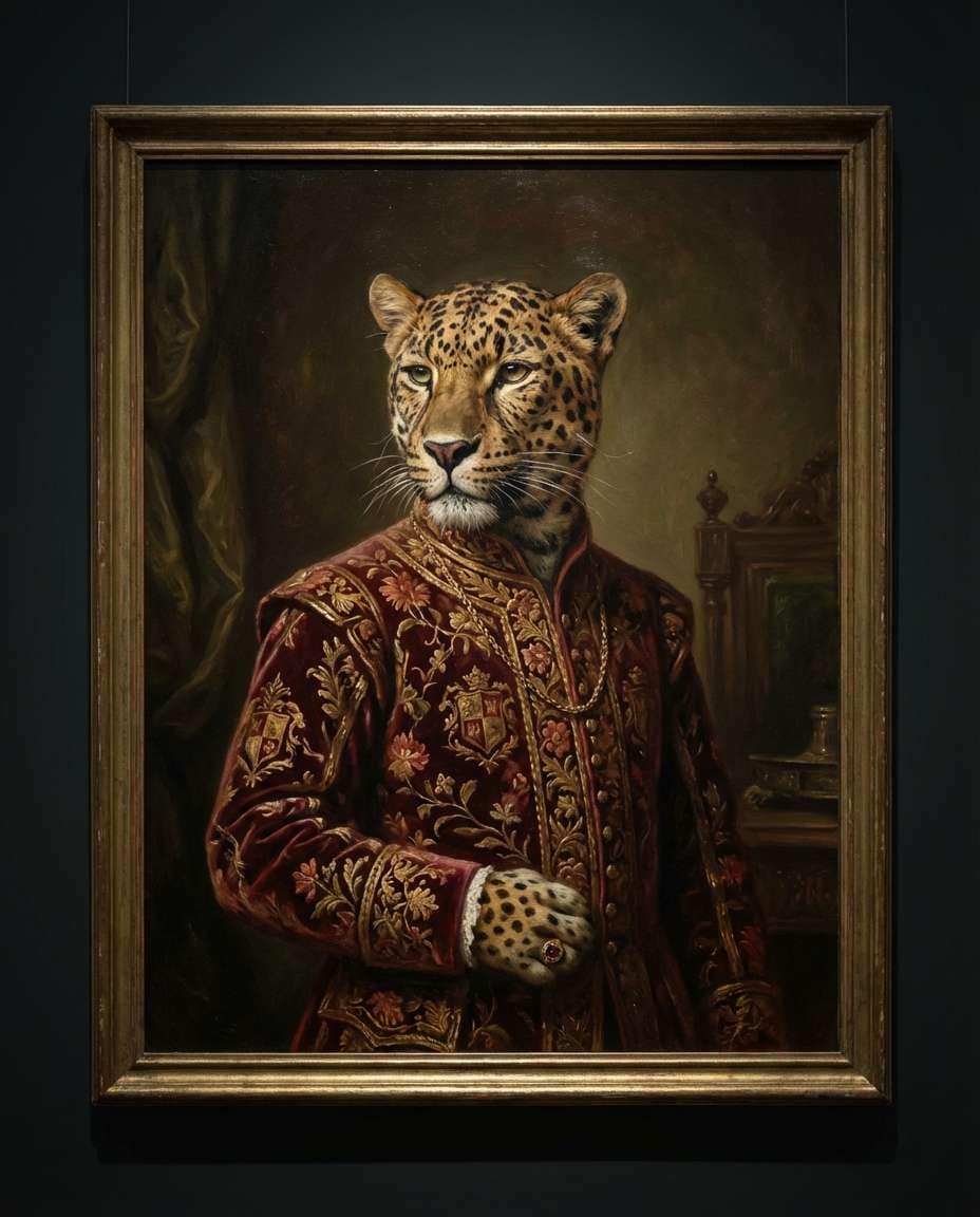 renaissance oil style photo