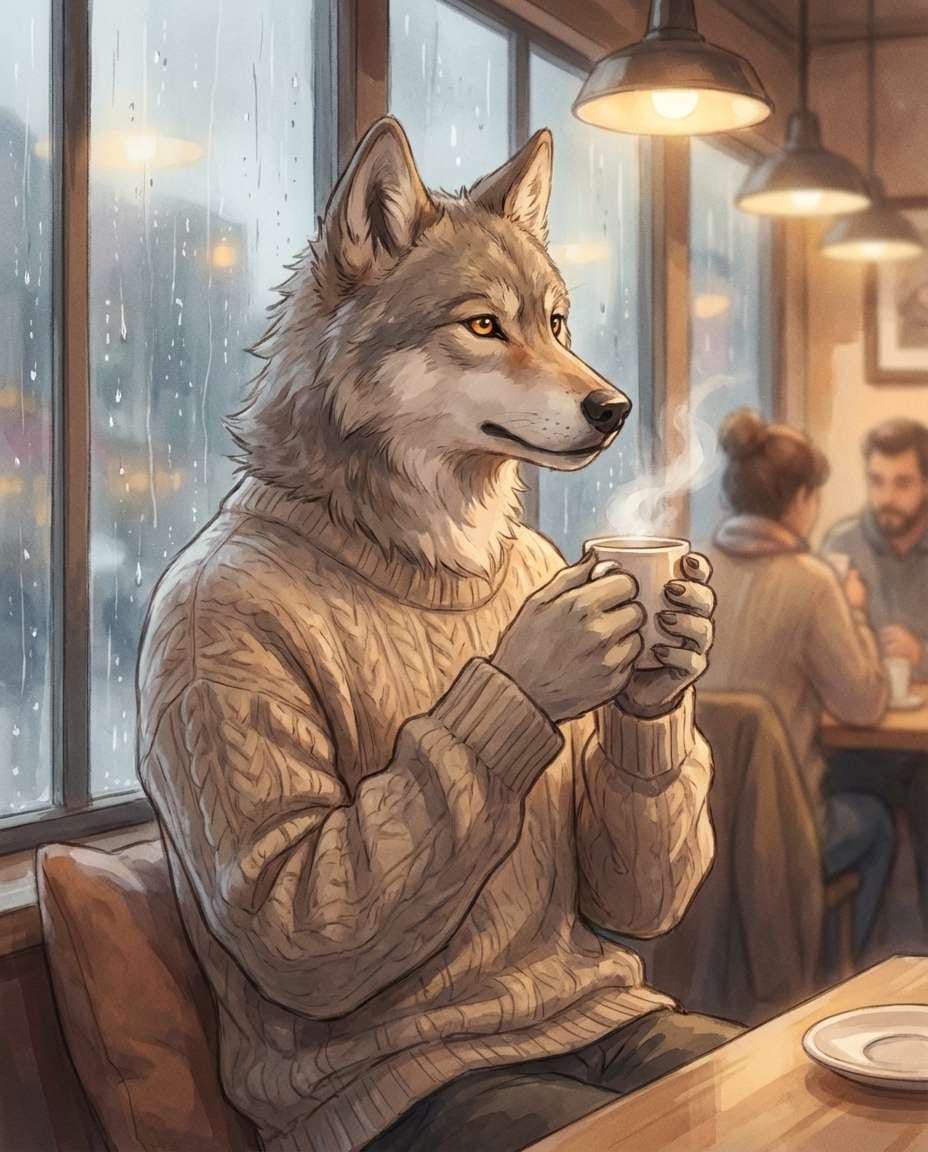 cozy cafe mood photo