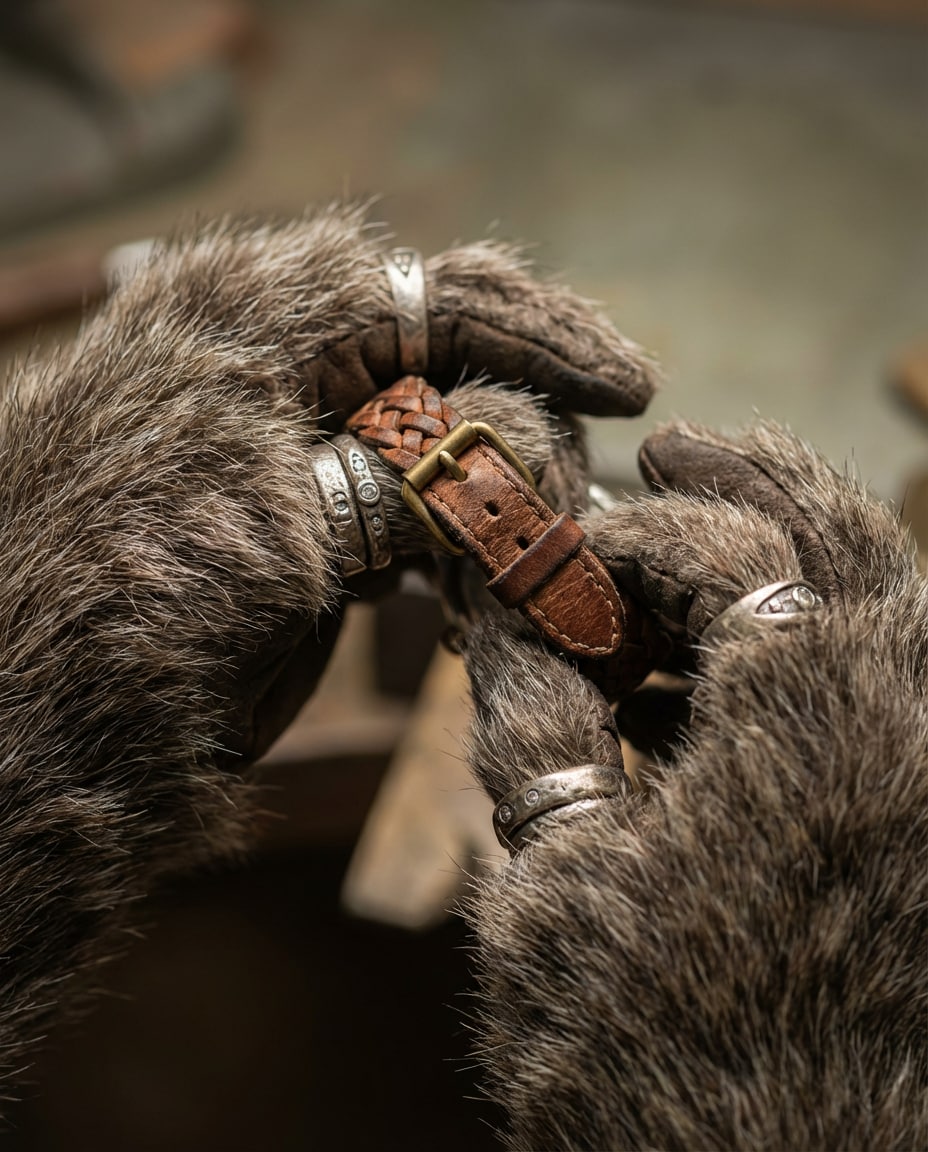 hands and paws closeup photo