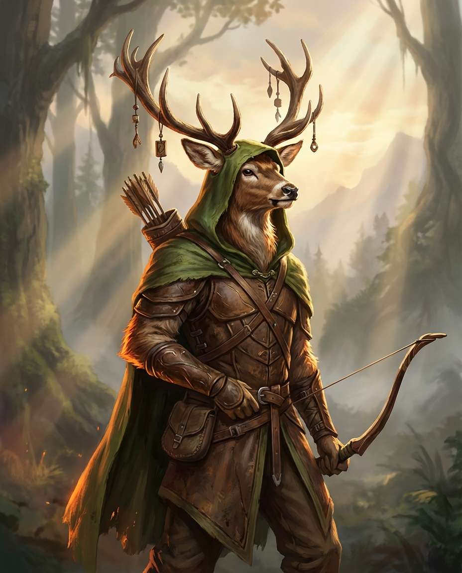 fantasy ranger portrait photo