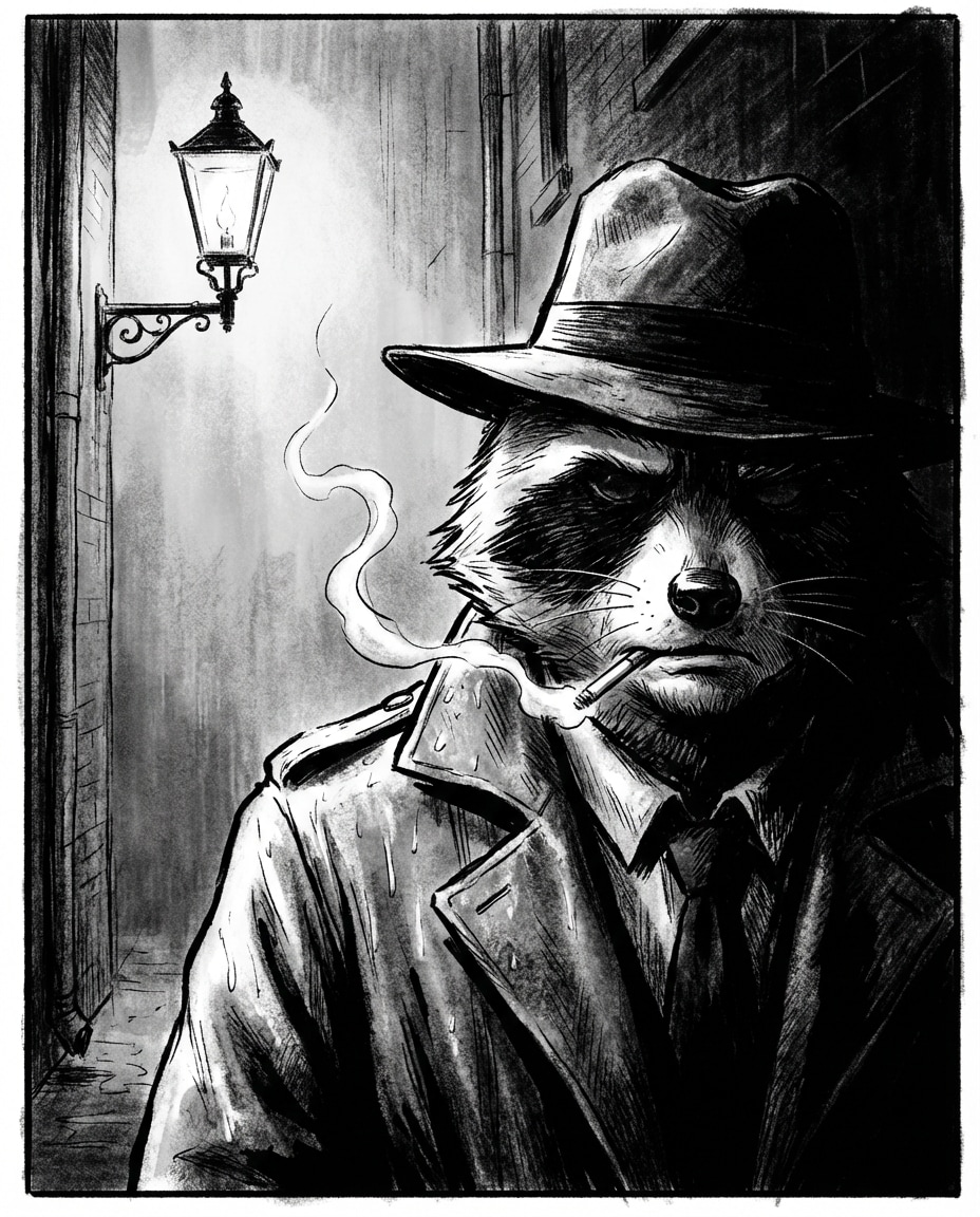 noir detective photo