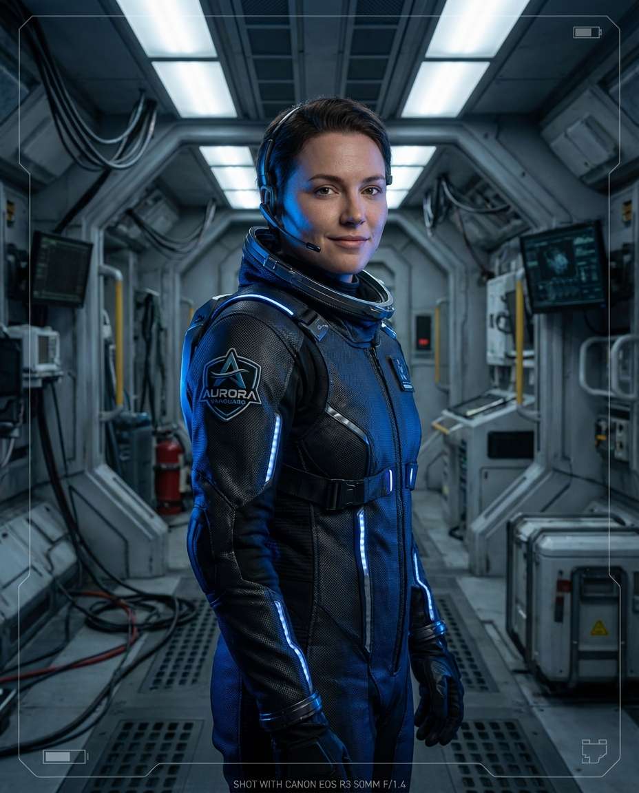 mecha pilot portrait photo