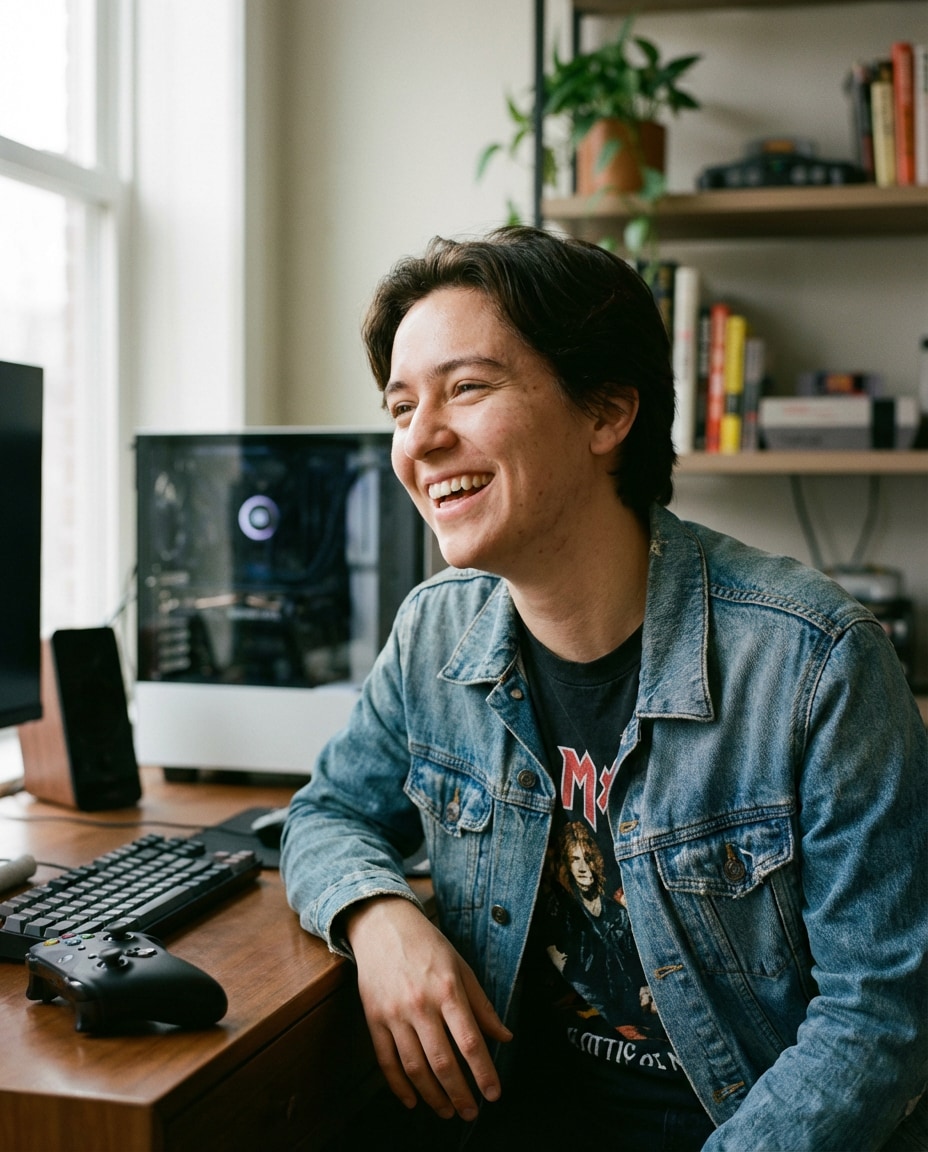 golden hour portrait photo