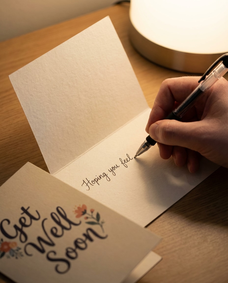 handwritten message closeup photo