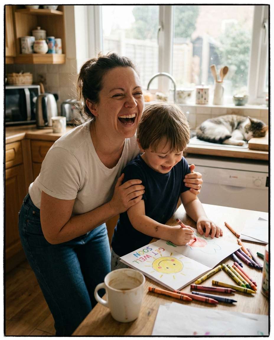 kids drawing charm photo