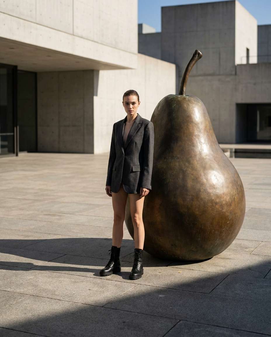 pear fashion runway photo