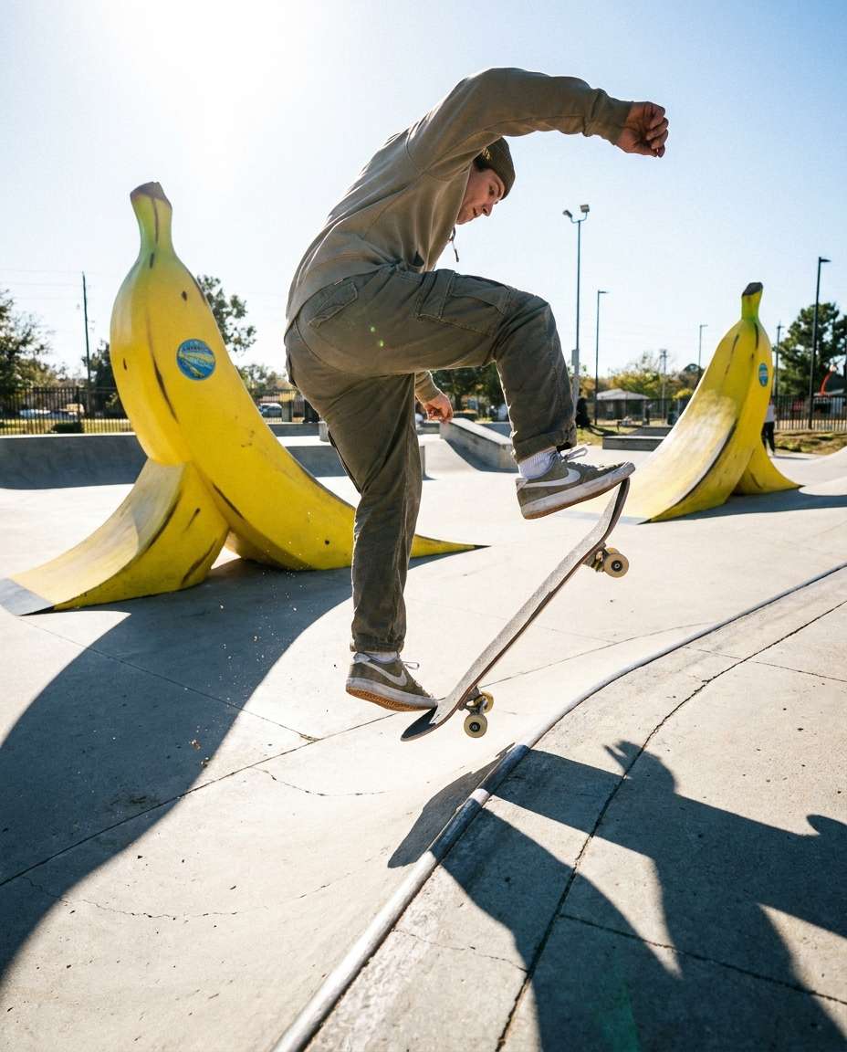 banana skate park photo
