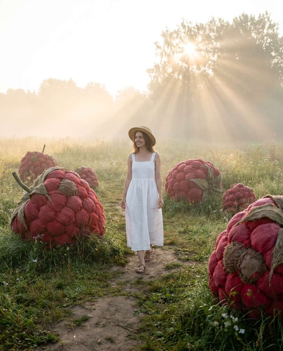berry field photo