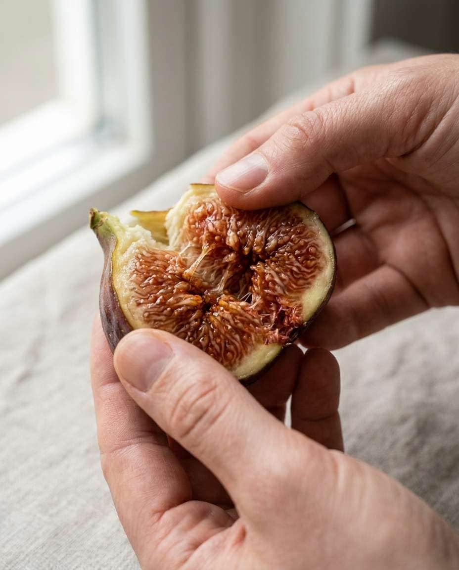 macro hands and seeds photo