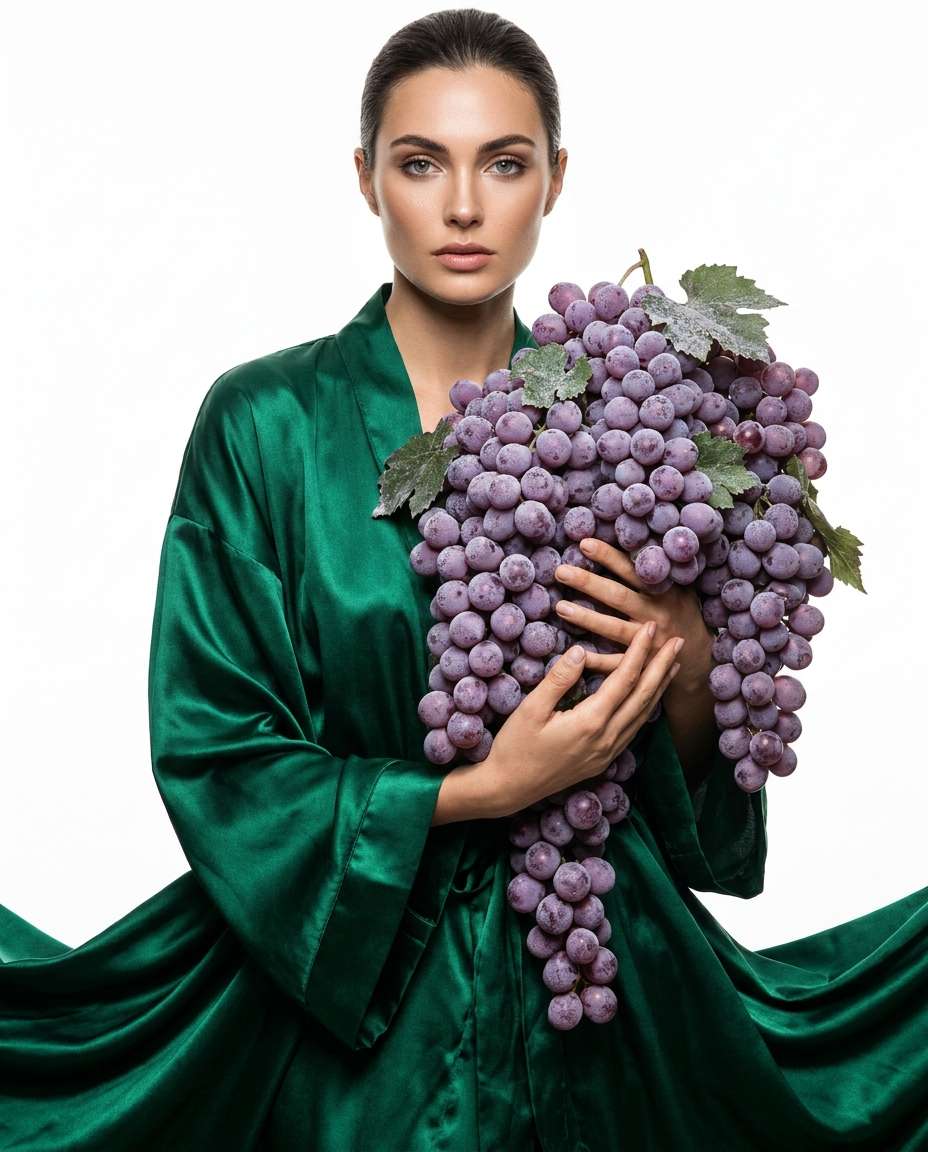 grape cluster glam photo