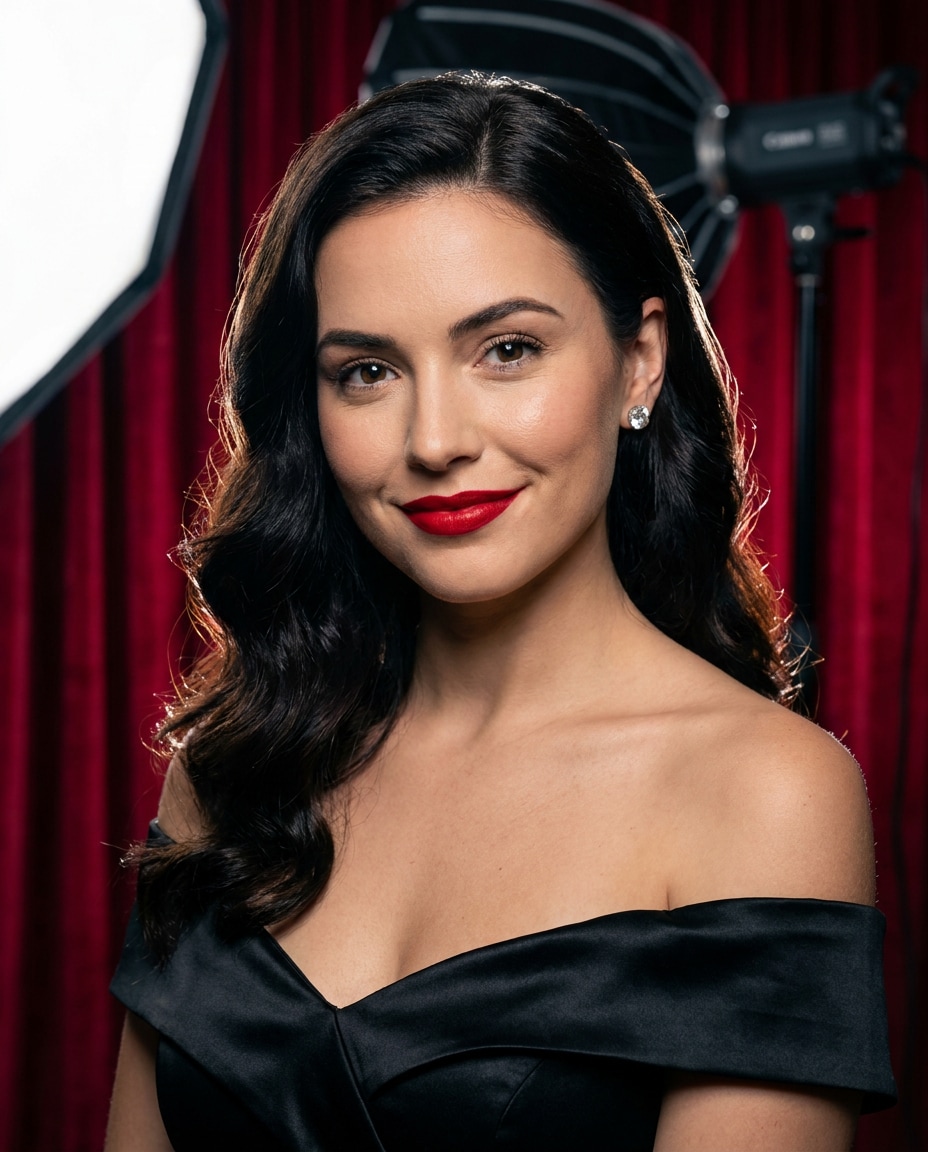 old hollywood closeup photo