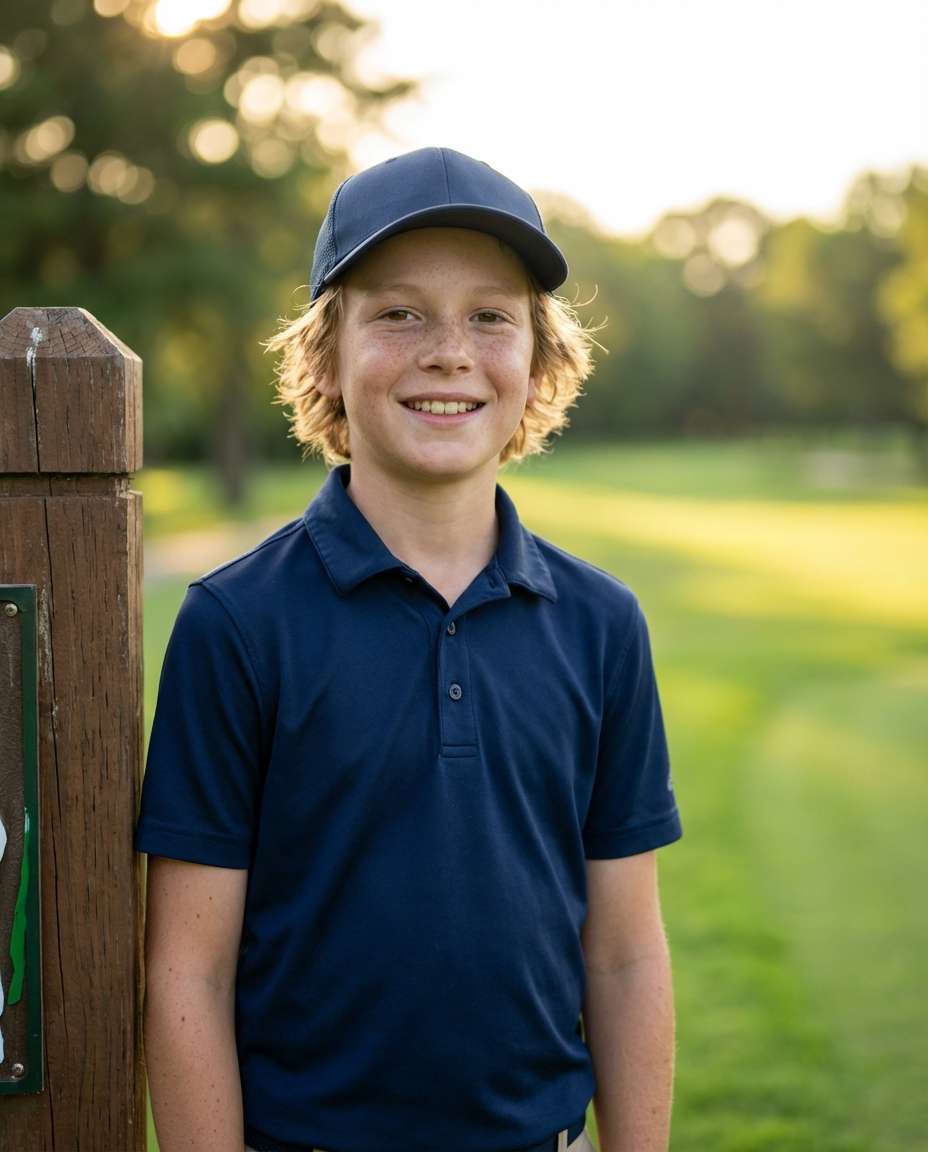 junior golfer confidence photo