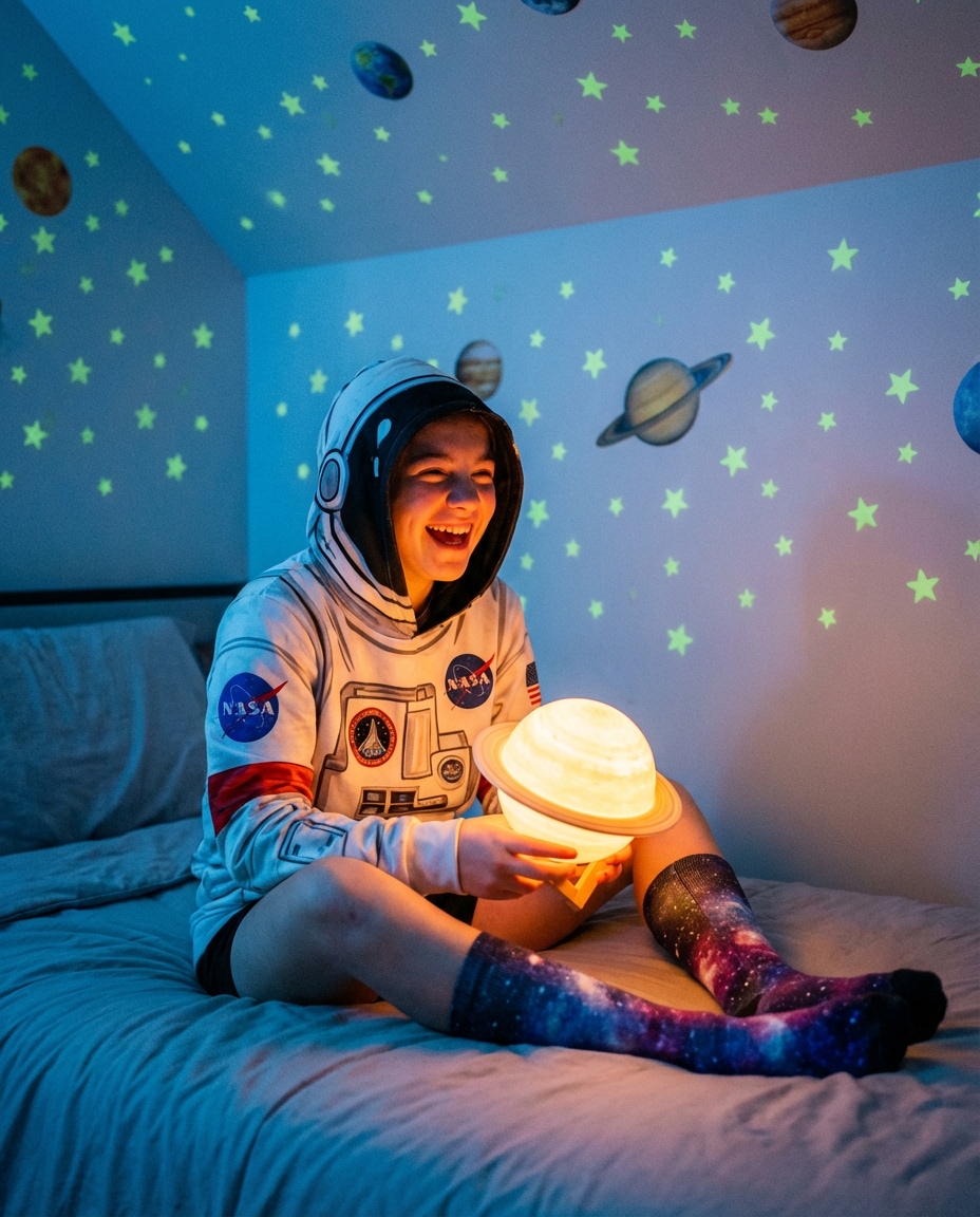 astronaut bedtime dream photo