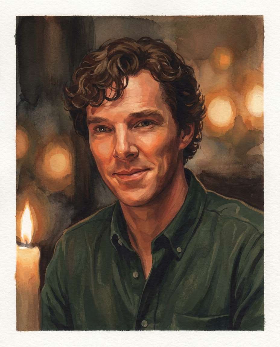 romantic candlelight photo