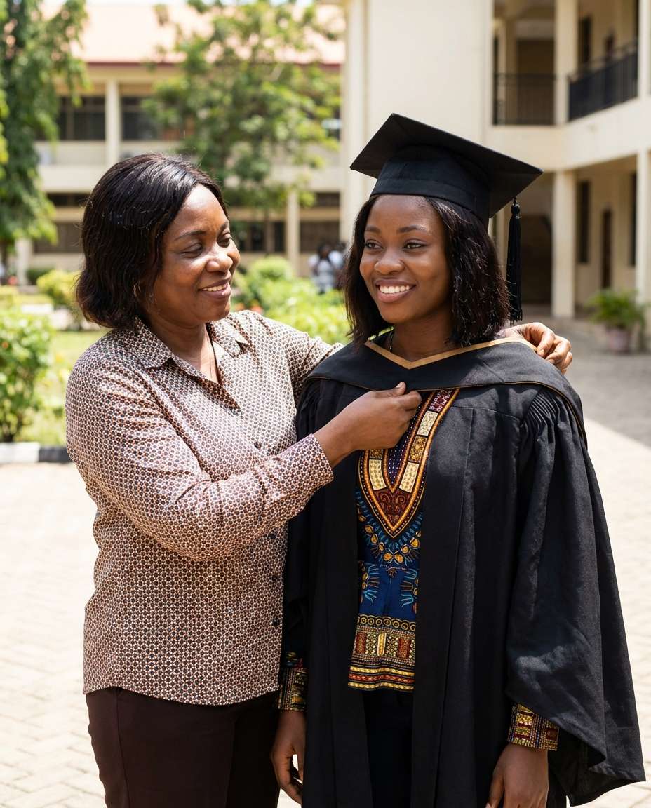 cultural outfit under gown photo