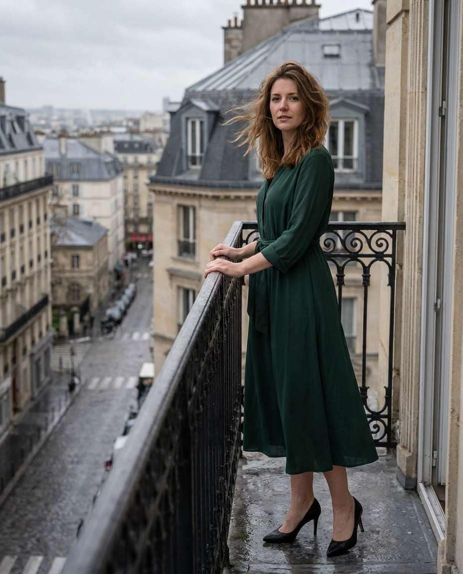 paris balcony chic photo