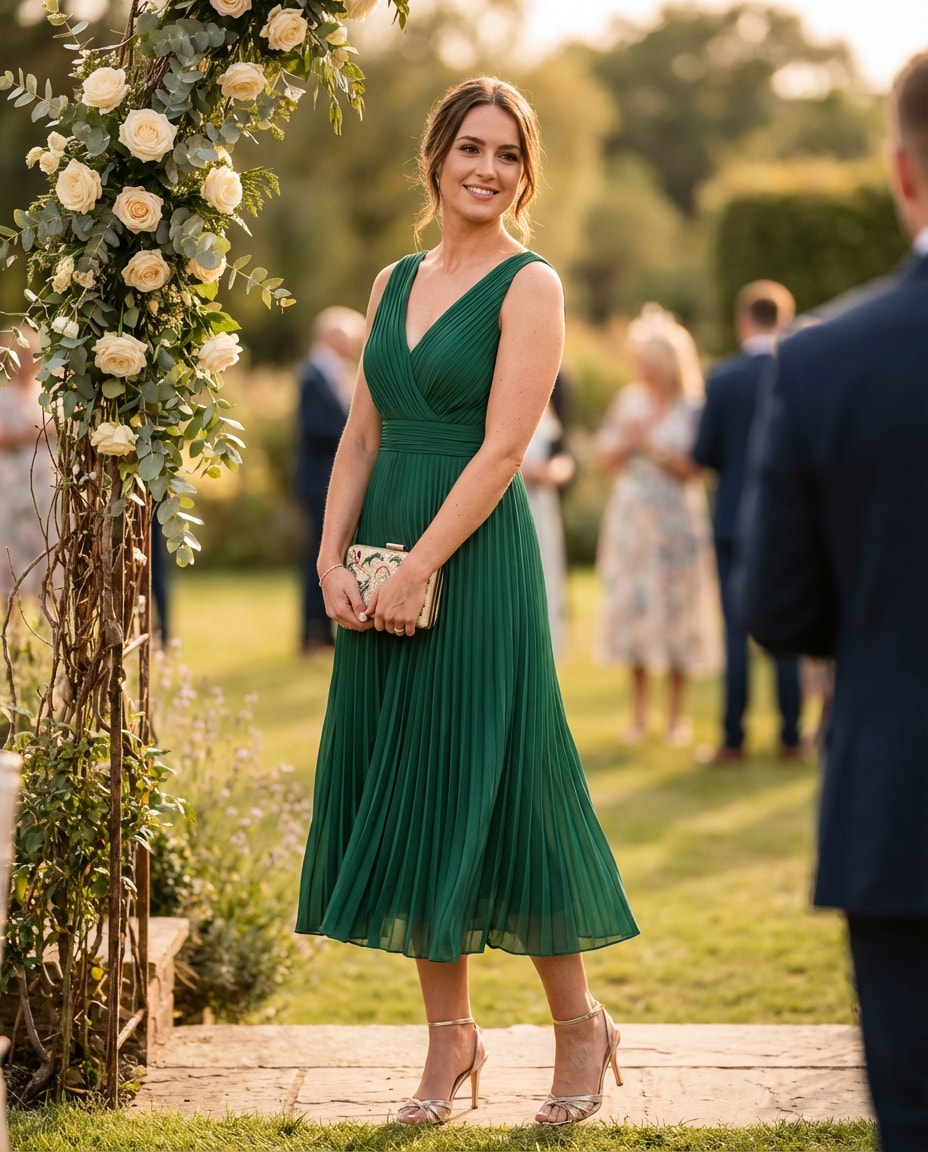 wedding guest elegance photo