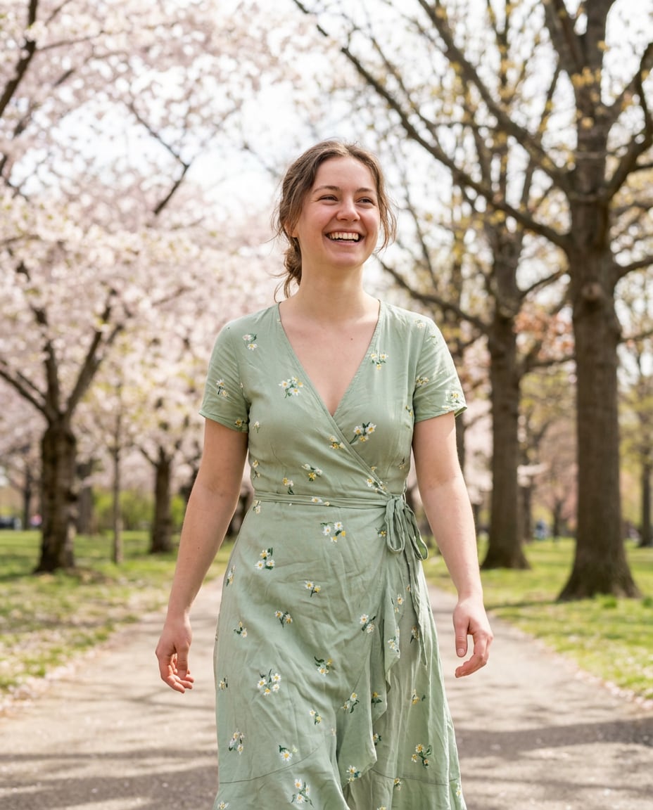 city park spring photo