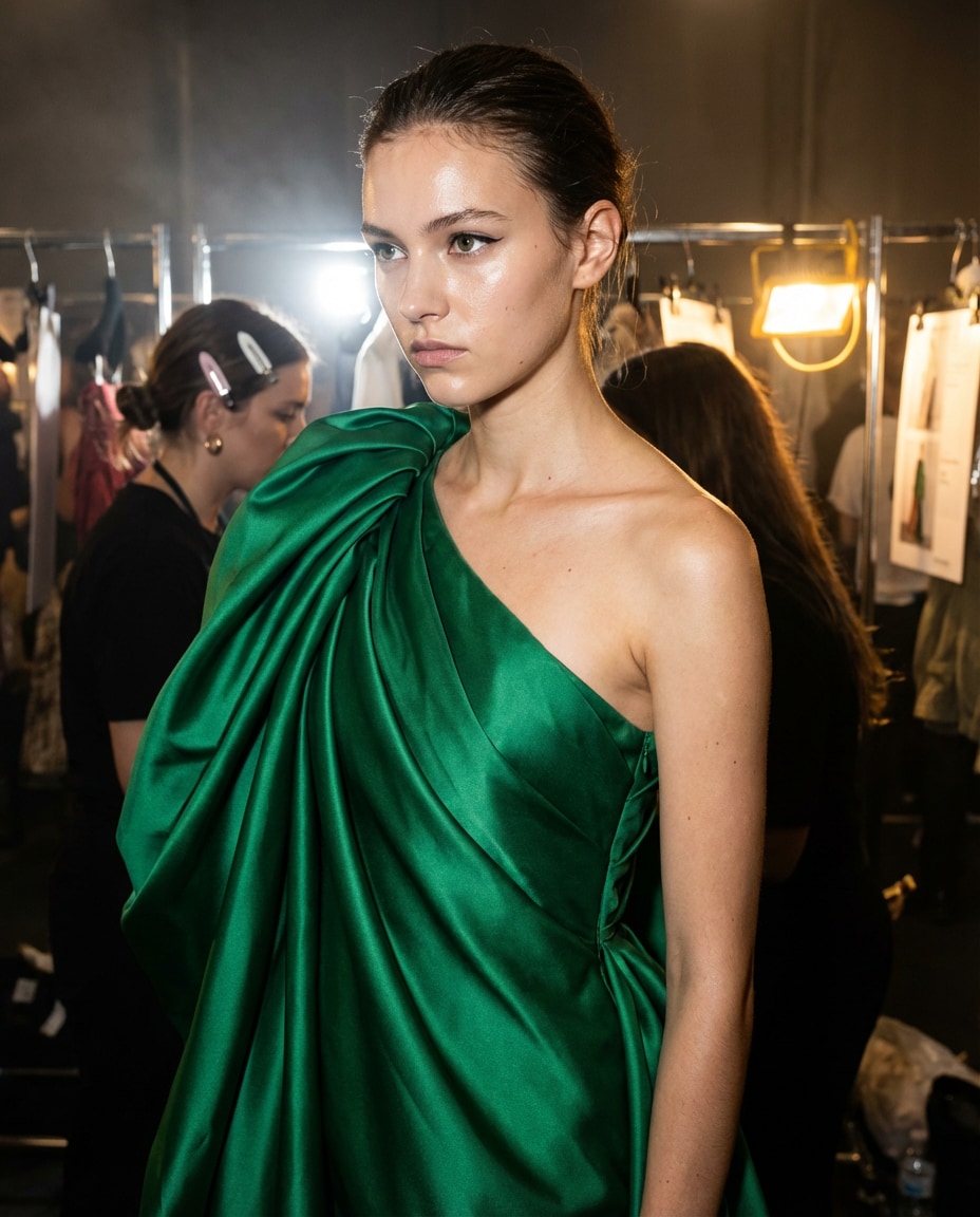 runway backstage photo