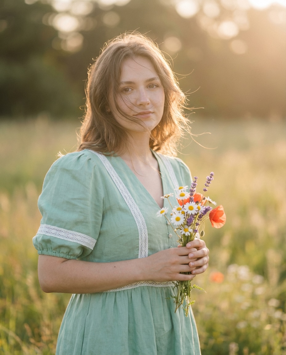 cottagecore meadow photo