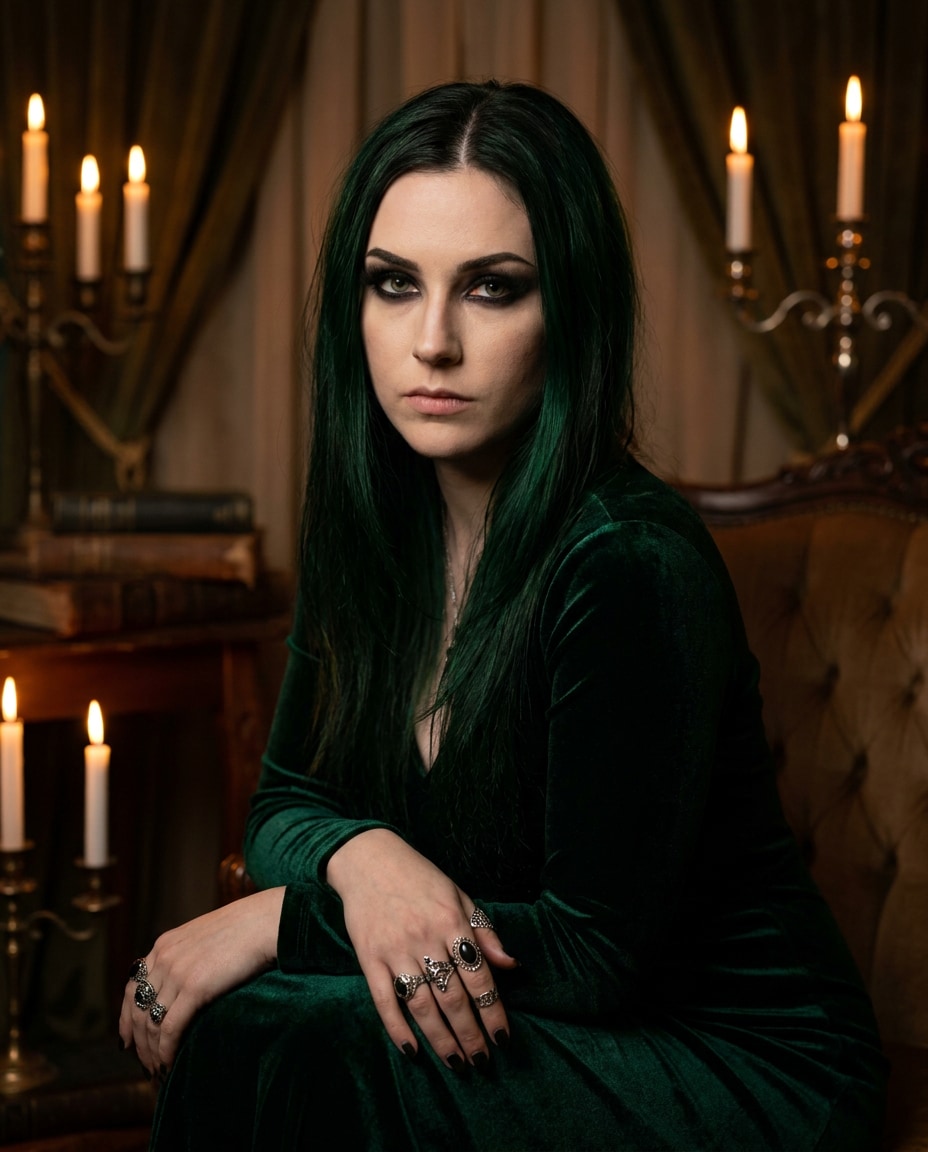 goth velvet photo