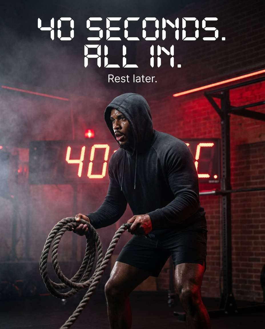 hiit timer heat photo